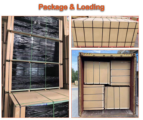 Ελαφρύ Touch Μελαμίνη UV Προτελειωμένο Πίνακα MDF 18mm με πυρήνα από σκληρό ξύλο