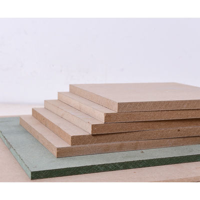 Λευκή επικαλυμμένη μελαμίνη με πλάκα Mdf Hdf για έπιπλα με πάχος 1,5-25 mm