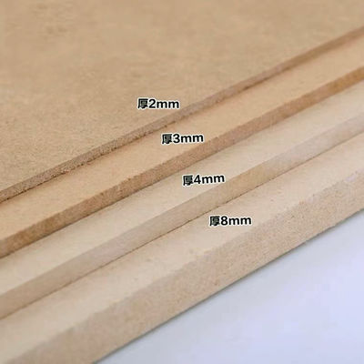 Φύλλα ξύλου 1,5-25 mm πάχος Μελαμίνη MDF/ Ακατέργαστη πλάκα MDF για προσαρμόσιμα έπιπλα