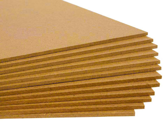 Διακόσμηση εσωτερικών χώρων 18mm 4*8ft Μέση πυκνότητα πλακέτα από ίνες πλακέτα από πολυεστιασμένο MDF για έπιπλα