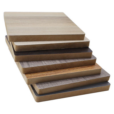 Λευκή μελαμίνη Mdf Hdf Πίνακας για έπιπλα με κόλλα E0 και ανθεκτική μελαμίνη