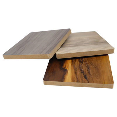 Λευκή μελαμίνη Mdf Hdf Πίνακας για έπιπλα με κόλλα E0 και ανθεκτική μελαμίνη