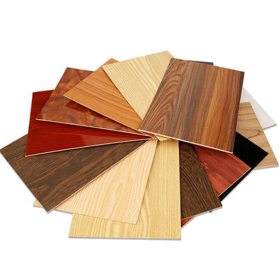 3mm μελαμινένιο χαρτί στρωμένο Mdf φύλλο για διακόσμηση επίπλων